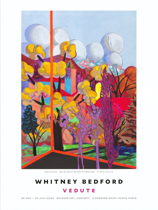 Whitney Bedford - Vedute - Paris 2022 Show Poster